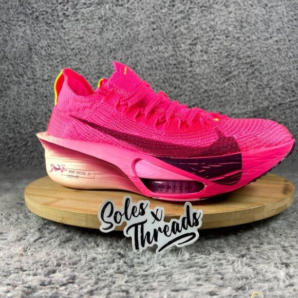 Nike Air Zoom Alphafly NEXT% 3 Size 7 Women Hyper Pink Racing FD8315-601 - Picture 2 of 6